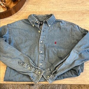 Ralph Lauren Denim Button-Up Shirt